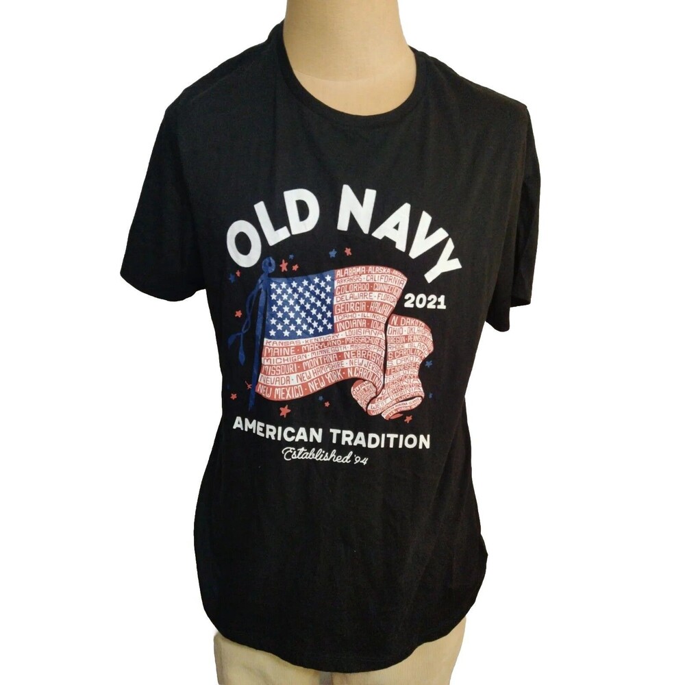Old Navy 2021 American Tradition t shirt unisex size XL